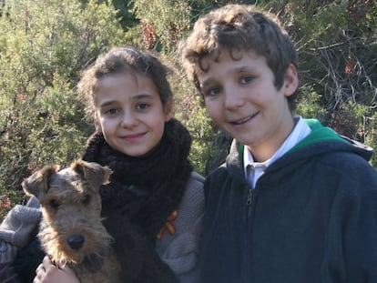 Victoria Federica y Felipe Juan Frolilán, en 2011.