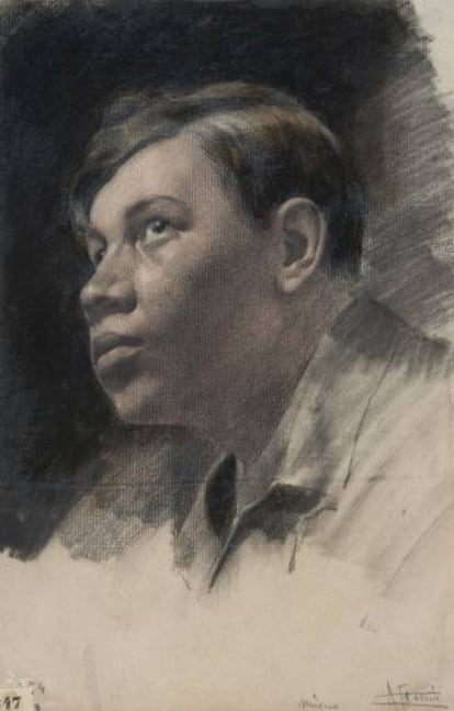 'Retrat del pintor Diego Rivera', d'Antoni Fabré (1904).