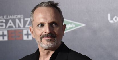 El cantante Miguel Bosé el pasado 24 de junio en Madrid.