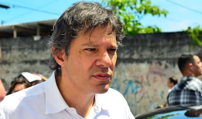 O ex-prefeito de S&atilde;o Paulo Fernando Haddad