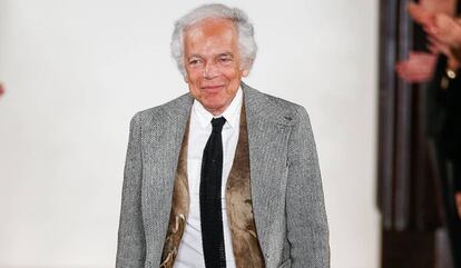 El dise&ntilde;ador de moda Ralph Lauren. 