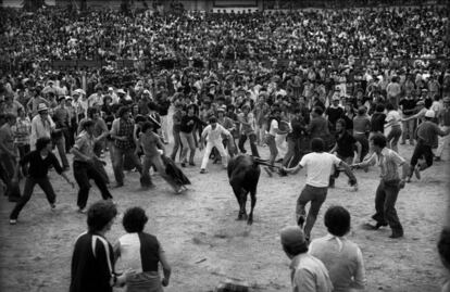 El festejo de Viernes de Toros, celebrado en San Juan (Soria) en 1978.