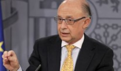 El ministro de Hacienda, Crist&oacute;bal Montoro.