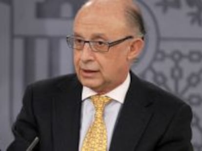 El ministro de Hacienda, Crist&oacute;bal Montoro.