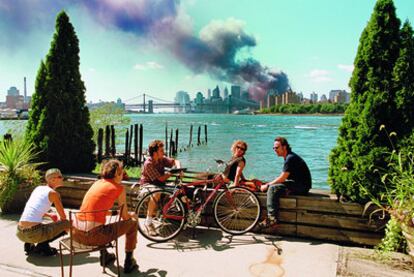 Contactos y fotografía de Thomas Hoepker durante los atentados del 11-S.