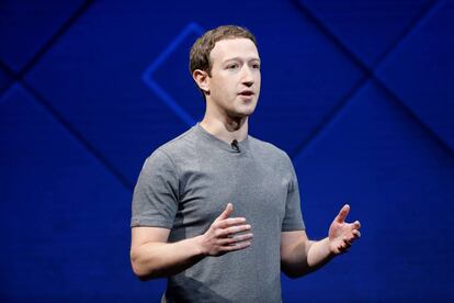 El fundador de Facebook, Mark Zuckerberg.