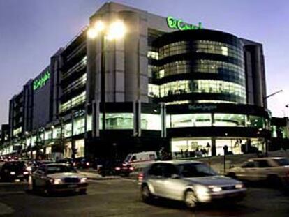 Edificio en el centro de Lisboa en el que El Corte Inglés inauguró ayer su primer centro comercial en Portugal.