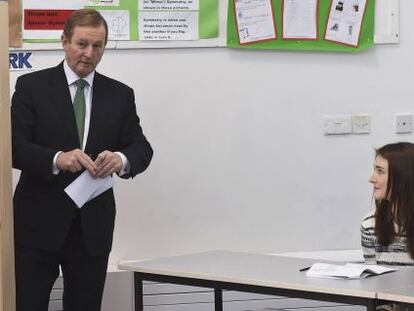 Enda Kenny, primer ministro de Irlanda.