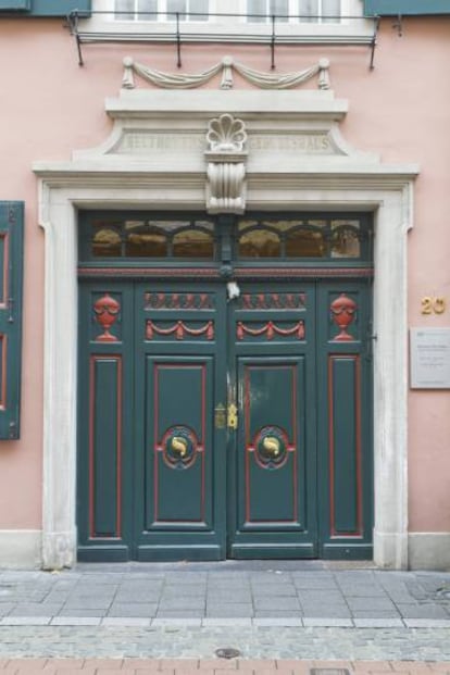 Fachada de la Beethoven Haus en Bonn.