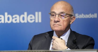 Josep Oliu, presidente de Banco Sabadell.