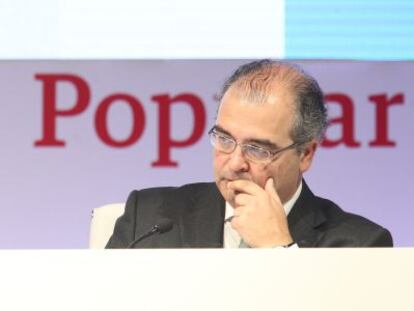 Ángel Ron, presidente en funciones de Banco Popular