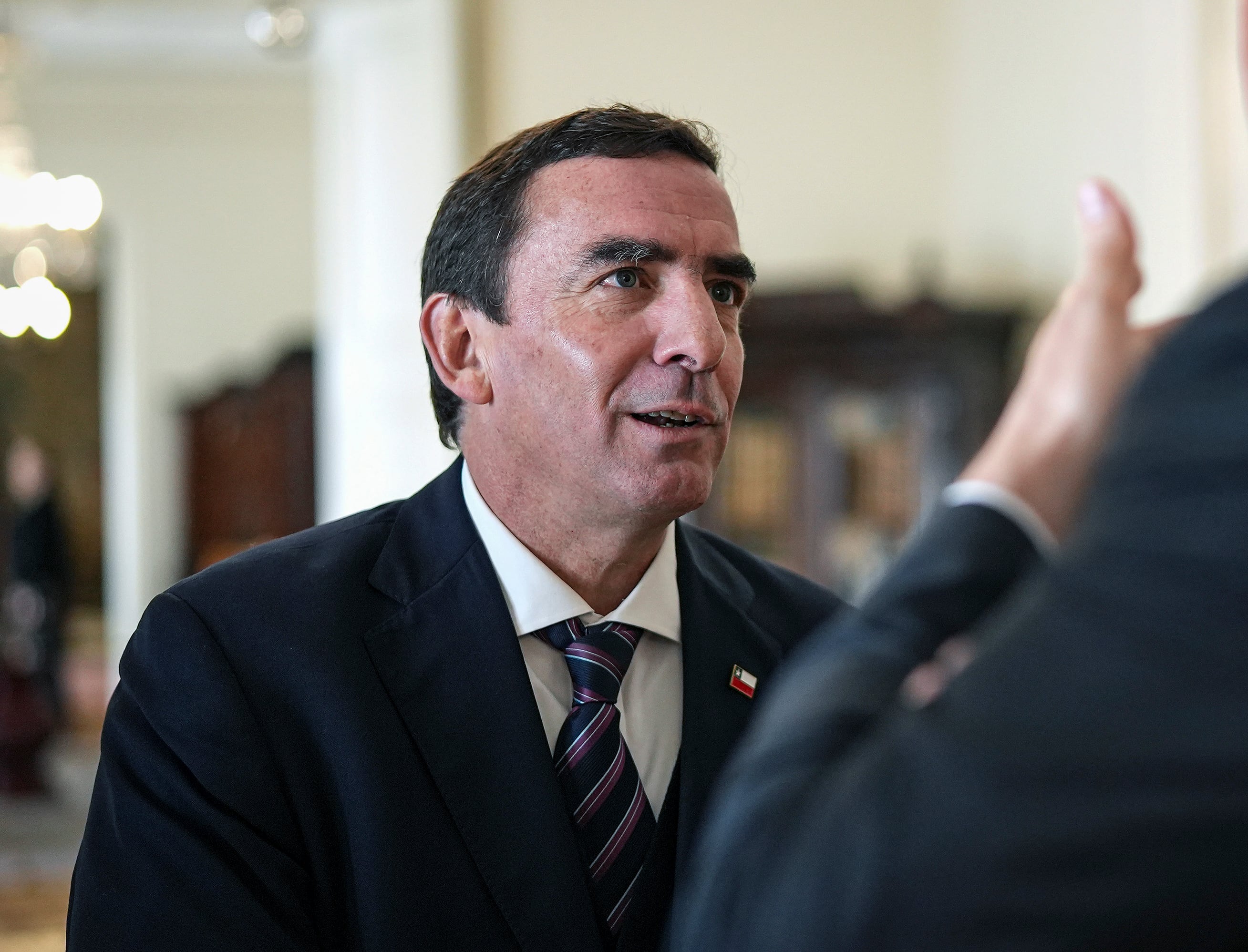 Fernando Rabat en la Casa de la Moneda, en agosto.
