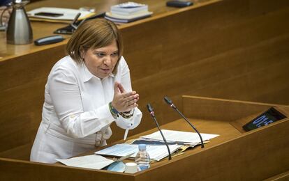 Isabel Bonig, en su intervención.