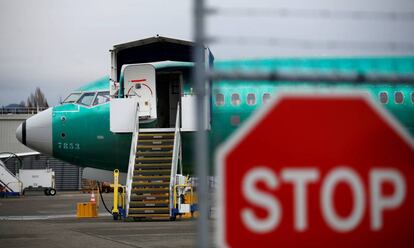 Un Boeing 737 Max en la fábrica de la compañía aérea en Renton (Washington), el diciembre pasado.