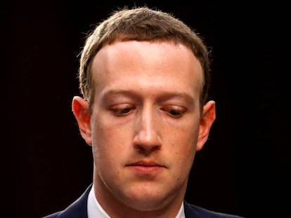 El ceonsejero delegado de Facbeook, Mark Zuckerberg.