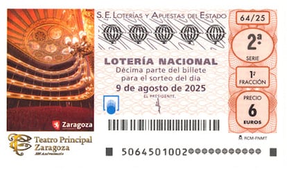 Décimo Lotería Nacional 9 de agosto 2025