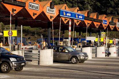 Peaje de Martorell en Barcelona.