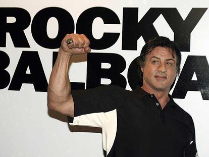 Sylvester Stallone presentó en México la última aventura de <b>Rocky.</b>