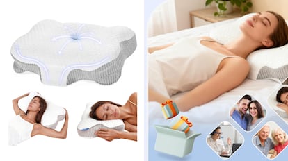 almohada viscoelastica para cervicales
