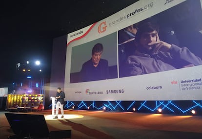 Toni Nadal durante el evento ¡Grandes Profes 2020! celebrado este sábado en los cines Kinépolis.