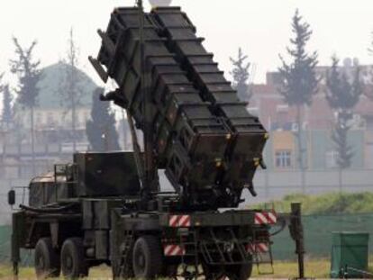 Batería de misiles, el pasado enero en Turquía.