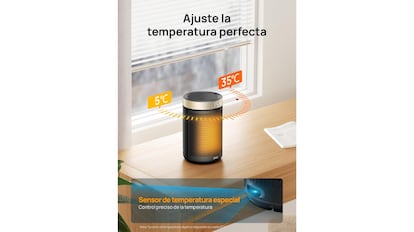 Este es uno de los mejores calefactores cerámicos que se pueden comprar en Amazon