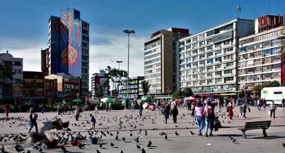 La Plaza de San Victorino también fue una zona recuperada del centro de Bogotá