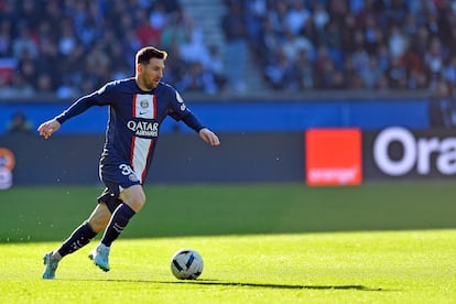 Leo Messi, del Paris Saint-Germain, en una imagen del 13 de noviembre.