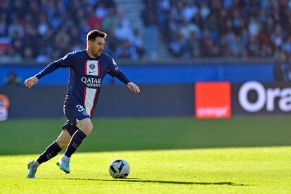 Leo Messi, del Paris Saint-Germain, en una imagen del 13 de noviembre.