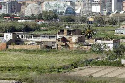 Una de las zonas de huerta que el Ayuntamiento quiere reclasificar para hacer vivienda protegida.