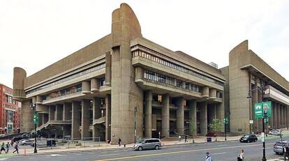 Edificio del Boston Government Service Center, cuya campaña de protección ha iniciado ahora la Paul Rudolph Heritage Foundation. |