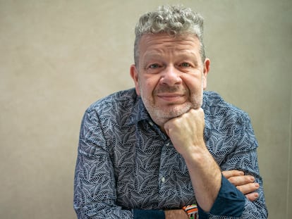 Alberto Chicote posa en el restaurante Omeraki en Madrid.