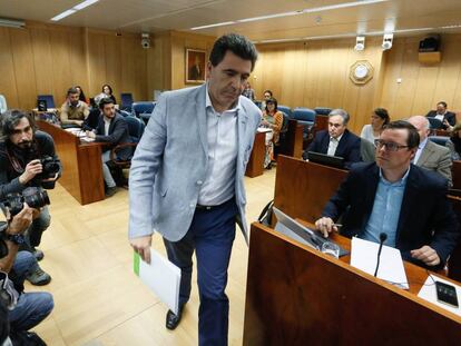 El empresario David Marjaliza, en la Asamblea de Madrid, en una imagen de archivo.