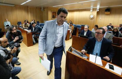El empresario David Marjaliza, en la Asamblea de Madrid, en una imagen de archivo.
