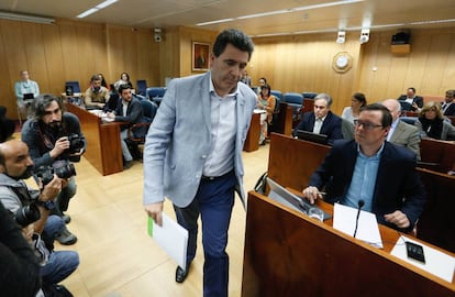 El empresario David Marjaliza, en la Asamblea de Madrid, en una imagen de archivo.