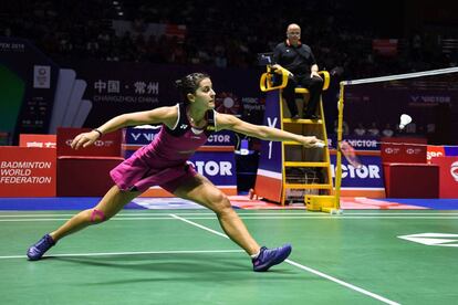 Carolina Marín cerró del mejor modo posible una semana donde aparcó todas las dudas que había dejado en su vuelta a las pistas en Vietnam y derrotando a rivales de mucha entidad como la actual subcampeona del mundo, la japonesa Nozomi Okuhara, o, en la final del Abierto de China, a la taiwanesa Tai Tzu-ying, ex número uno del mundo.