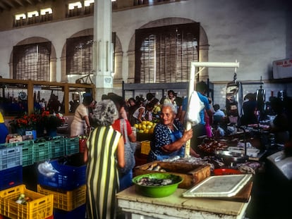 El mercat de Felanitx, a Mallorca.