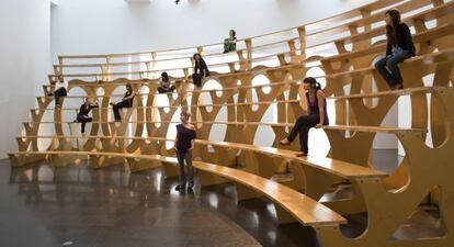 La monumental instal·lació 'Arena', de Mc Bride.