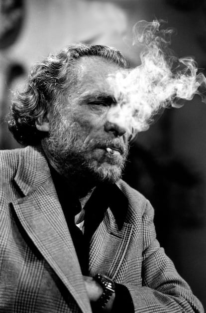 Bukowski, en el programa televisivo francés Apostrophes en 1978.