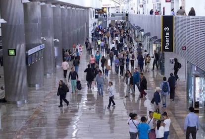 El Aeropuerto de la ciudad de México.