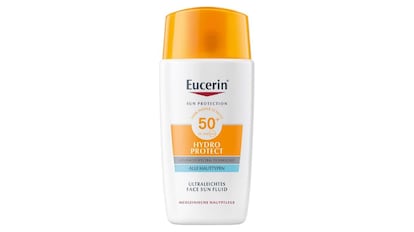 La crema solar facial de Eucerin tiene un índice de protección muy elevada.