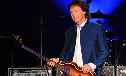 Paul McCartney, durante un concierto en el estadio MetLife Stadium en Nueva Jersey.