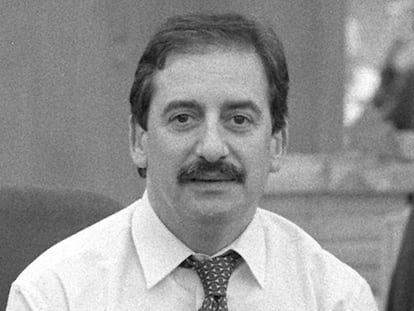 Ander Landaburu, antiguo delegado de EL PAÍS en Euskadi, en una foto de 1997.