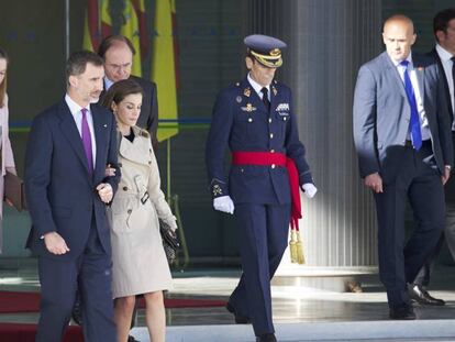 Felipe VI y la reina Letizia. 