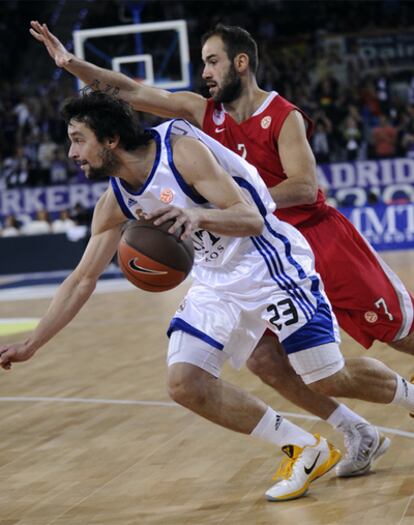 Sergio Llul durante el partido