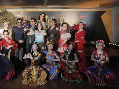 Presentación de la Gala de entrega de los “Oscar de Bollywood” en Madrid.