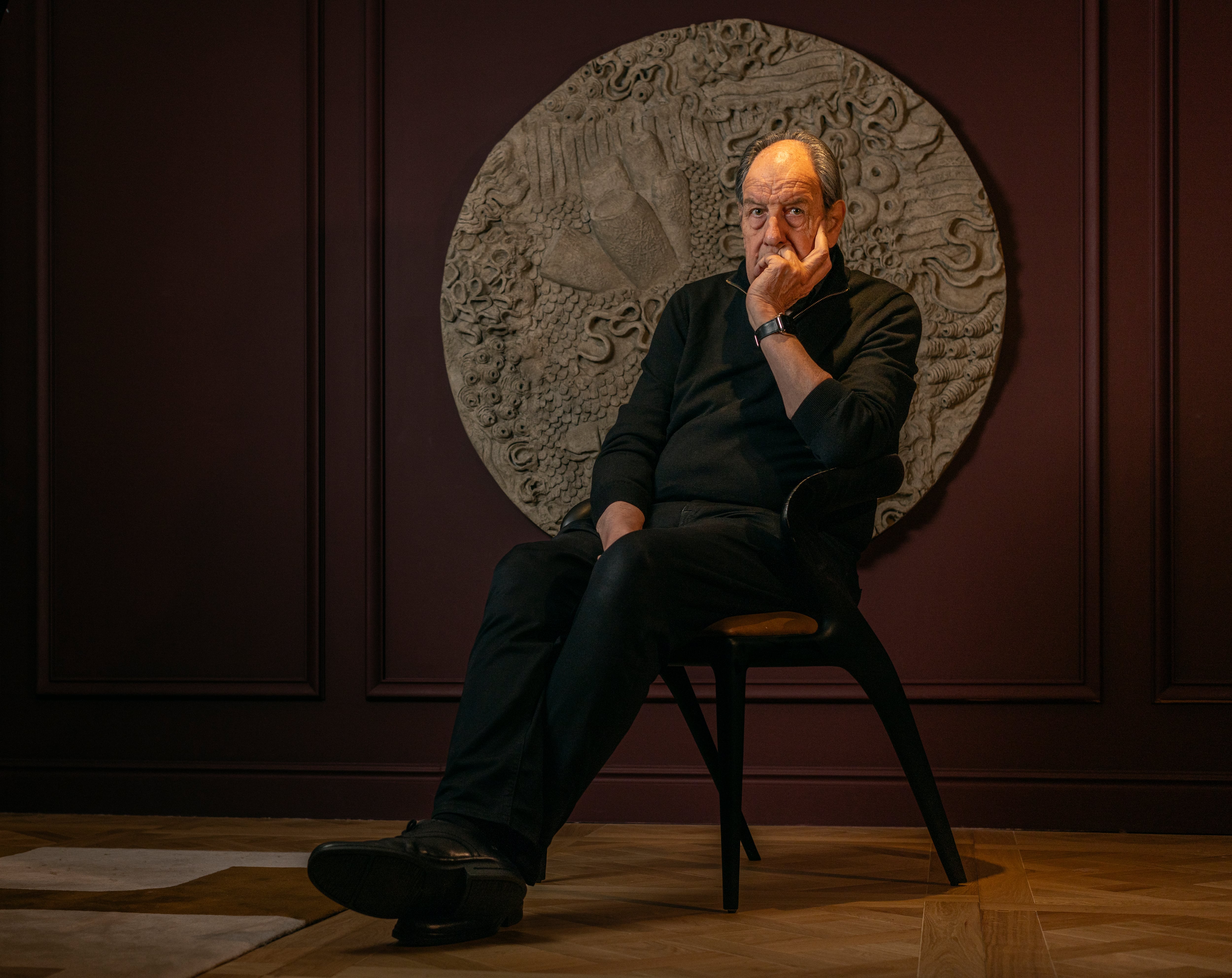 El actor Josep María Pou, el 26 de marzo de 2026, en Madrid. 