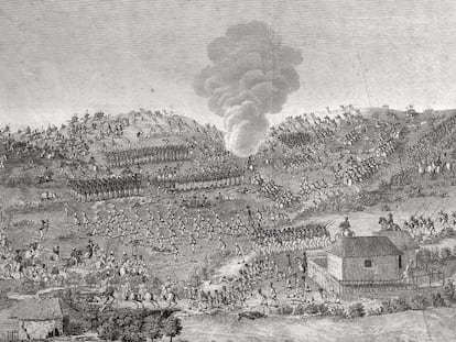 La batalla de Boyacá, en 1819. 
