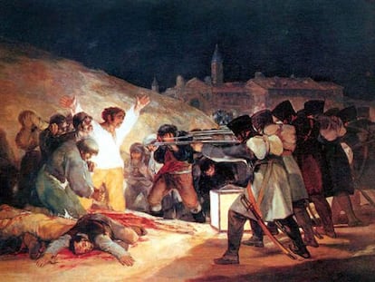 'El 3 de mayo de 1808 en Madrid: los fusilamientos de patriotas madrileños' (1814), de Francisco de Goya (Museo del Prado).