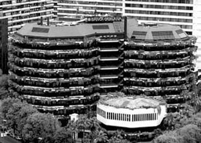 Sede del BBVA, antigua de Banca Catalana, en Barcelona.